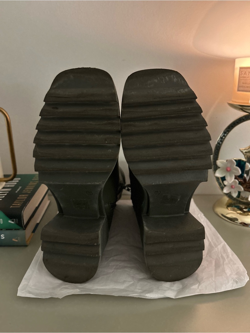 Chunky Heel Ankle Boots - Picture 5 of 5